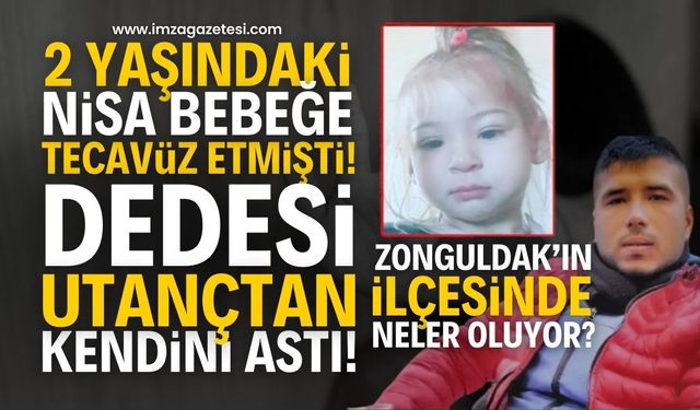 Nisanur bebeğin katilinin dedesi bunalıma girerek kendini astı!