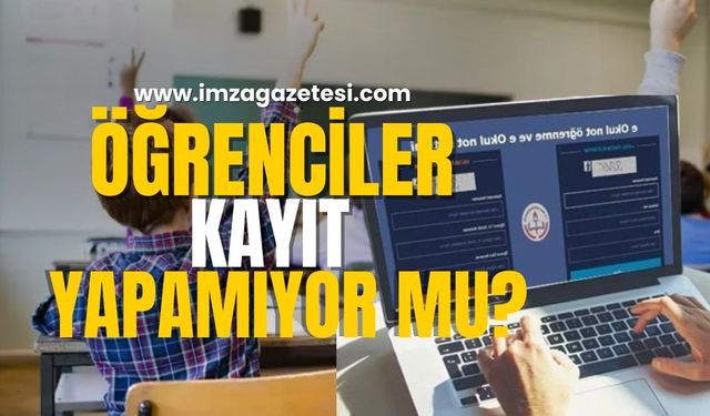 Öğrenciler kayıt yapamıyor! Kayıtlar neden yapılamıyor?