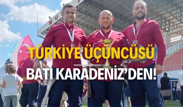 Okçulukta Türkiye üçüncüleri Batı Karadeniz'den çıktı!