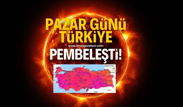 Pazar günü Türkiye pembeleşti!