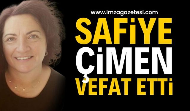 Safiye Çimen Hayatını Kaybetti: Zonguldak’ın Sevilen İsmi Mustafa Çimen’in Acı Kaybı