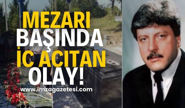 Şemsi Denizer’in mezarı başında iç acıtan olay!