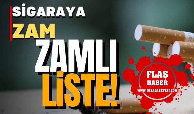 Sigaraya beklenen Ağustos zammı geldi! Sigara fiyatları ne kadar oldu? İşte yeni fiyat listesi...