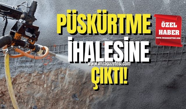 TTK püskürtme ihalesine çıktı!