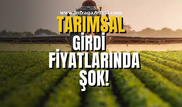 TÜİK açıkladı! Tarımsal Girdi Fiyat Endeksi Yükseliyor...