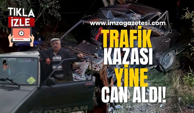 Tofaş araç hurdaya döndü! Trafik kazası yine can aldı!