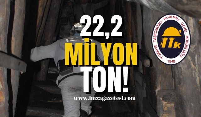 TTK ile özel sektörden 22,2 milyon ton!