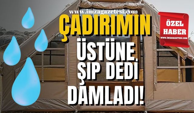 TTK şişme çadır ihalesine de çıktı!