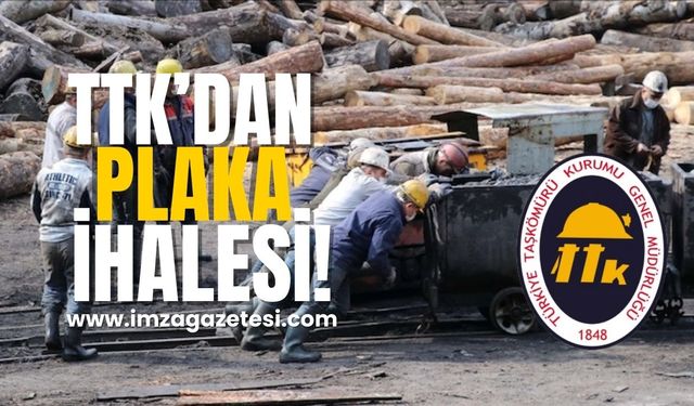 TTK'dan plaka ihalesi!