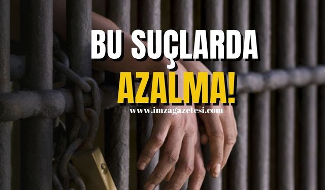 TÜİK açıkladı! Bu suçlarda azalma var...