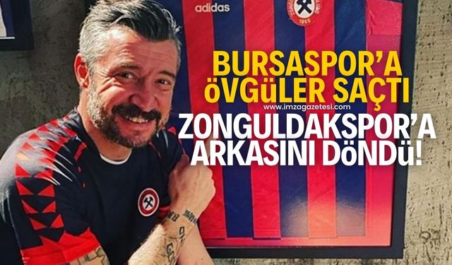 Tümer Metin'in Bursaspor için söylediği övgü dolu sözler, Zonguldak'ta tepkilere neden oldu!