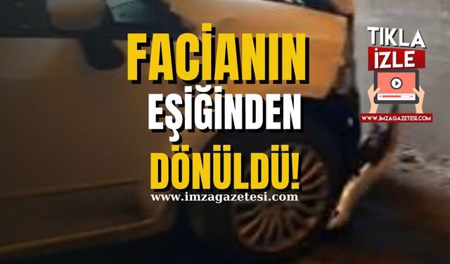 Tünelde facianın eşiğinden dönüldü!