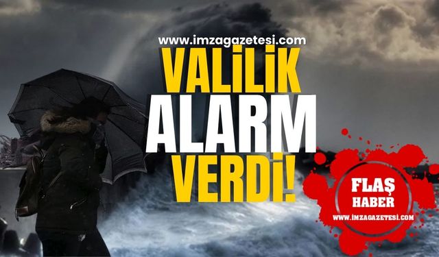 Valilikten kuvvetli yağış alarmı! Kanyon ziyarete kapatıldı!