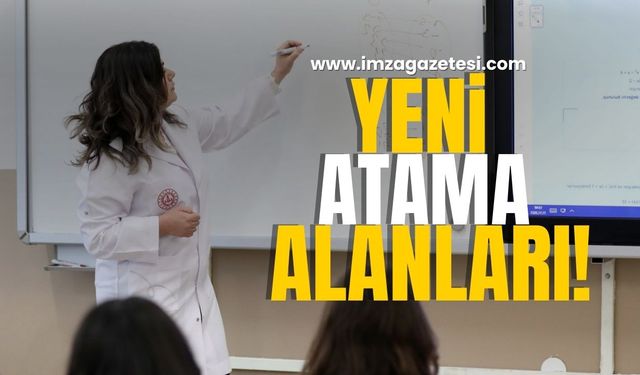 Yeni Atama Alanı ve Ders İçerikleri Açıklandı!