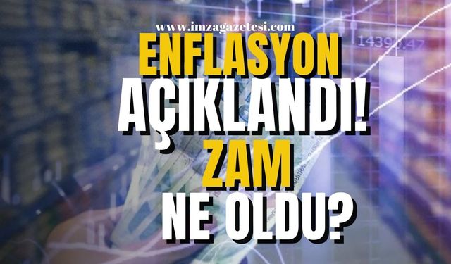 Temmuz Enflasyon Rakamları Açıklandı... Zam ne oldu?