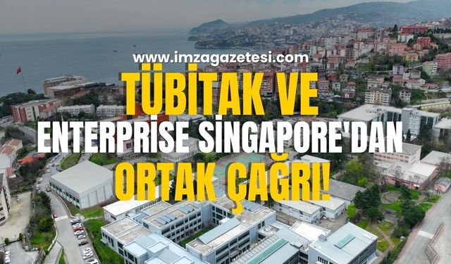 ZBEÜ'de Toplantı... TÜBİTAK ve Enterprise Singapore'dan Ortak Projesi Çağrısı...