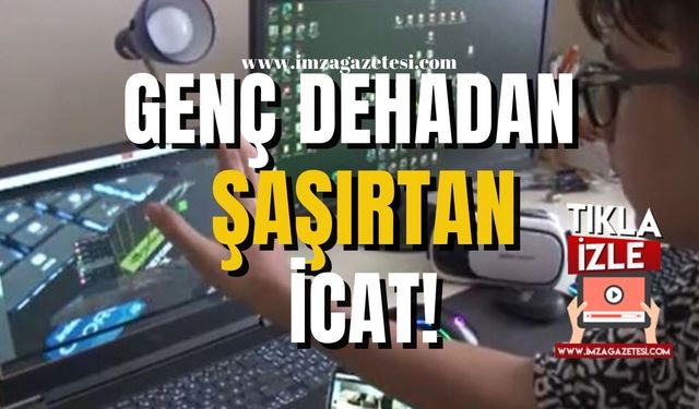 Zonguldaklı Genç Deha Egehan Bayram'dan Şaşırtan İcat!