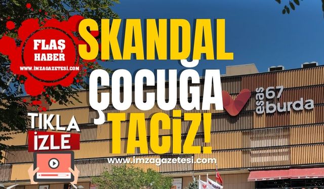 Zonguldak Esas 67 Burda AVM'de Colin's Mağazasında Skandal! Çocuğa Taciz!