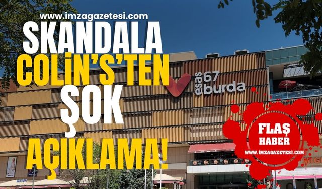 Zonguldak Esas 67 Burda’da yaşanan skandala Colin’s’ten açıklama!