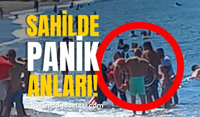 Filyos Sahili’nde Panik Anları!