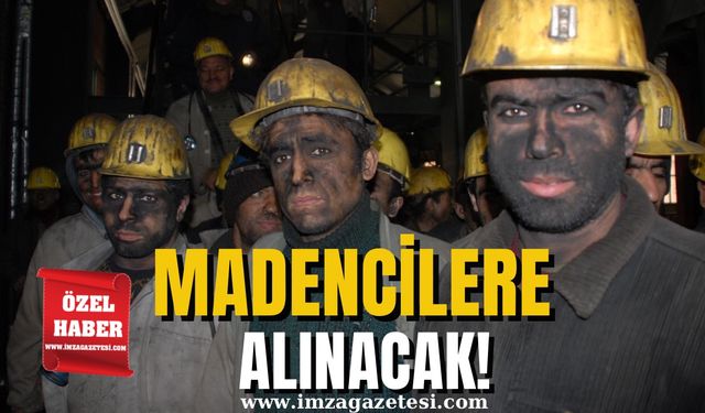 Madencilere 1 milyon 250 bin adet alınacak!