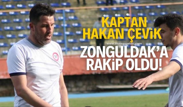 Zonguldak Kömürspor eski Takım Kaptanı Hakan Çevik, Kdz.Ereğli Belediyespor’a karşı oynayacak!