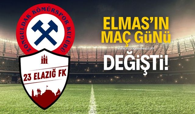 Zonguldak Kömürspor ile 23 Elazığ FK arasında oynanacak olan hazırlık maçının tarihi değişti!