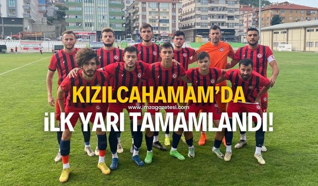 Zonguldak Kömürspor ile 23 Elazığ FK arasındaki hazırlık maçının ilk yarısı tamamlandı!