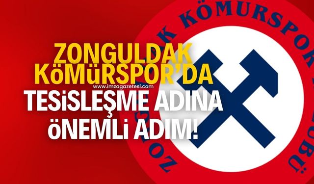 Zonguldak Kömürspor tesisleşme adına büyük adım attı!