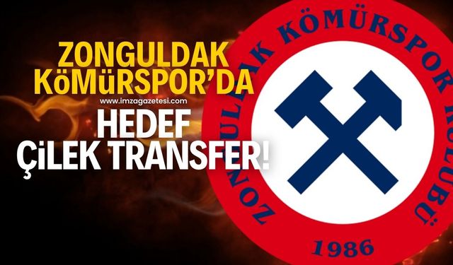 Zonguldak Kömürspor yönetimi çilek transfer yapmaya hazırlanıyor!