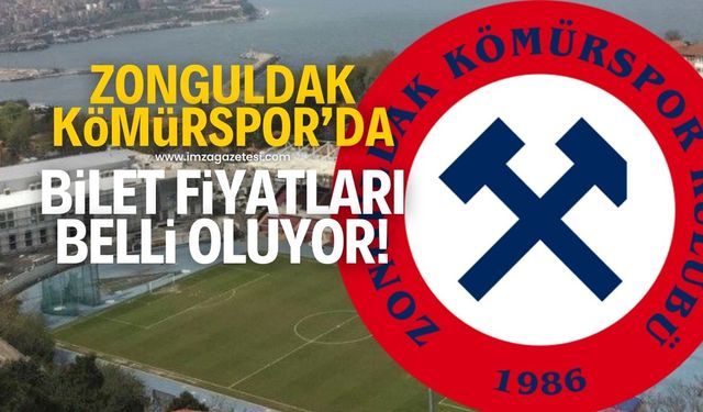 Zonguldak Kömürspor’da bilet ve kombine fiyatları belli oluyor!