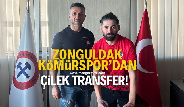 Zonguldak Kömürspor'dan çilek transfer! Okan Baydemir imzayı attı