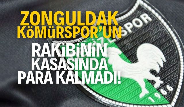 Zonguldak Kömürspor’un bir rakibi daha maddi sorunlarla boğuşuyor!