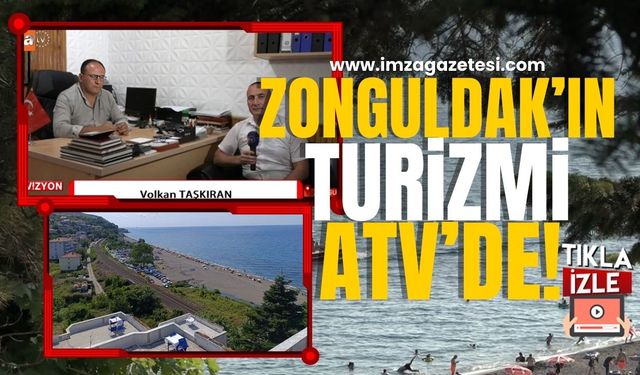 Zonguldak Ulusal Kanalda! ATV Avrupa'nın 'Vizyon'u Türkali Köyü'nü Ekranlara Taşıdı...