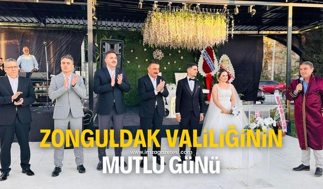 Zonguldak Valiliğinin mutlu günü!