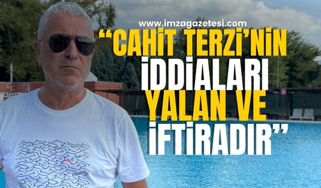 Zonguldak Yüzüncü Yıl Vakfı'ndan Sert Cevap! "Cahit Terzi'nin İddiaları Yalan ve İftiradır!"