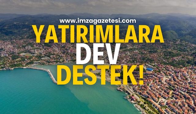 Zonguldak'a Tarım Yatırımlarına Dev Destek!