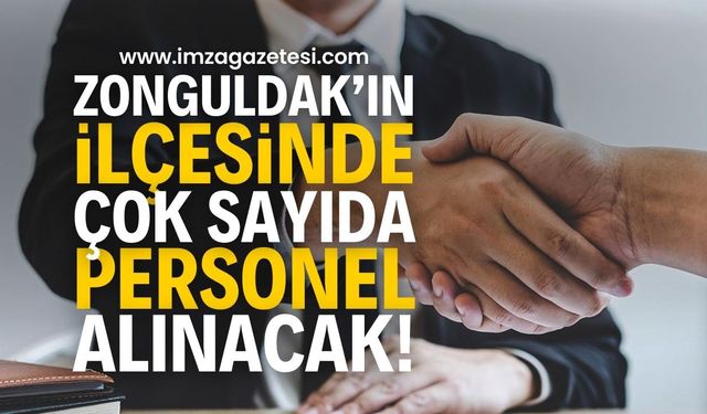 Zonguldak'ın İlçesinde Belediye Çok Sayıda Personel Alacak!