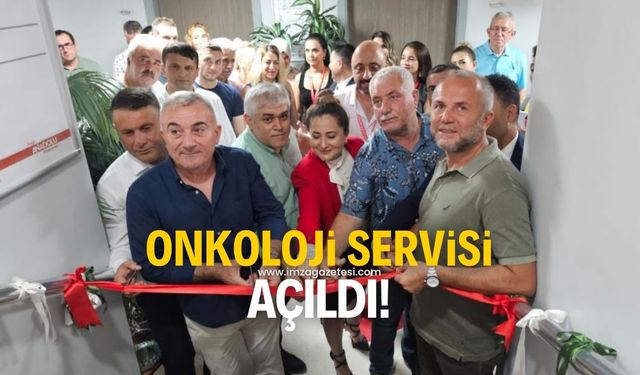 Zonguldak'ın Kdz.Ereğli ilçesinde onkoloji servisi açıldı!