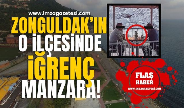 Zonguldak'ın o ilçesindeki sahilde iğrenç manzara tepki çekti!