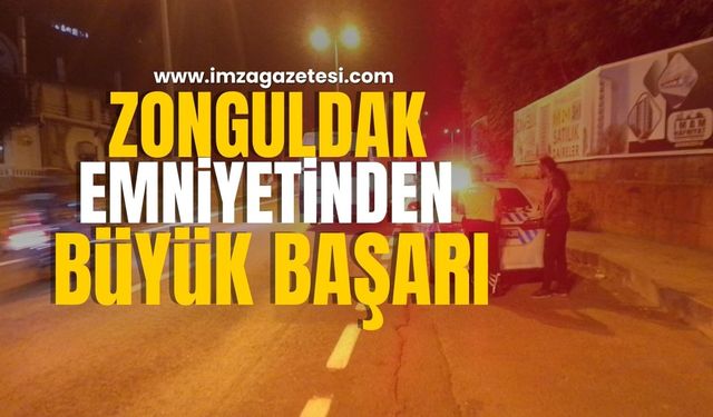 Zonguldak’ta Asayiş ve Trafik Denetimlerinde Büyük Başarı...