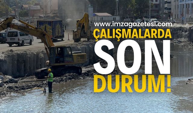 Zonguldak’ta Dere Islah Projesinde Son Durum: Çalışmalar Hızla Devam Ediyor