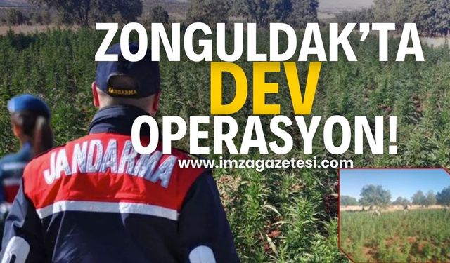 Zonguldak'ta Dev Uyuşturucu Operasyonu!