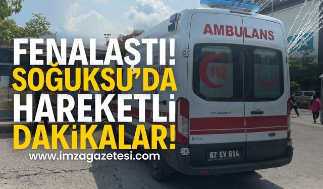 Zonguldak’ta Fenalaşan Kadın İçin Hızla Müdahale Edildi