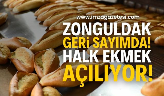 Zonguldak’ta Halk Ekmek İçin Geri Sayım Başladı