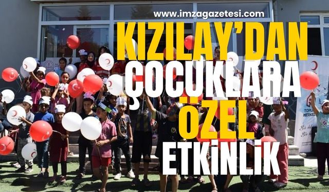 Zonguldak'ta Kızılay'dan Mevsimlik İşçilerin Çocuklarına Özel Etkinlik...