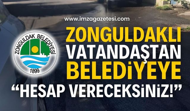 Zonguldak’ta Tepki: "Hesabını Önce Allaha Sonra Bu Millete Vereceksiniz!"