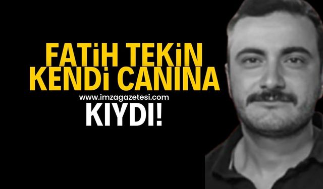 36 yaşındaki Fatih Tekin,  av tüfeğiyle canına kıydı!