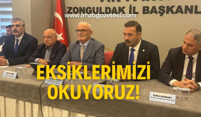 AK Parti Genel Başkan Yardımcısı Zonguldak’tan mesaj verdi! Sandığın konuştuğuna inanırız