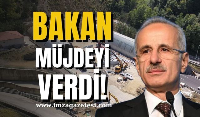 Ulaştırma ve Altyapı Bakanı Abdulkadir Uraloğlu'ndan müjde!